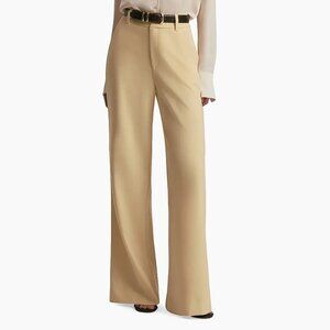 FAVORITE DAUGHTER The Jones Wide Leg Pant Blondie Yellow - NEW TAGS - Sz 6 $248